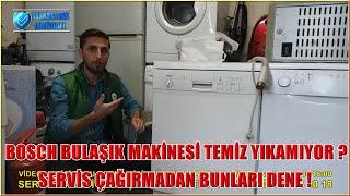 Bulaşık Makinesi Temiz Yıkamıyor ! Usta Çağırmadan Önce Buraya Bak Kendin Yap !- SBTR - Teknik