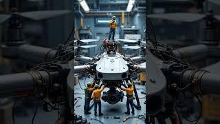 Tiny Technicians Fix and Fly a Giant Drone