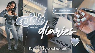 solo diaries | life as an introverted girl, pamper days, hair routine, pandora, new ipad, movies