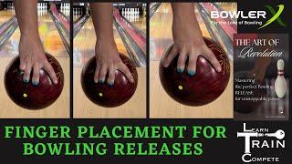 Finger position changes your bowling ball roll | Release tips