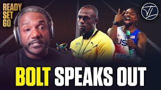 Usain Bolt believes in Noah Lyles to BEAT his record... but won't HELP HIM 