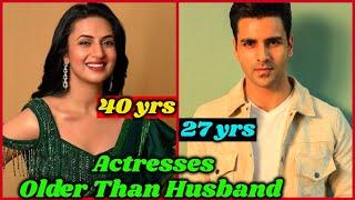 10 TV Actresses who are Older Than Their Husband