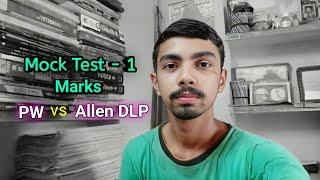 My Mock Test Results: PW vs. Allen DLP NEET preparation 2025 ll study vlog