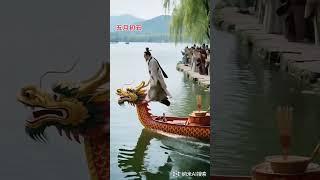 #Fifth day of May is the Dragon Boat Festival #Qu Yuan #boo absurd video