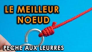 Noeud de pêche aux leurres : Le seul noeud que tu dois connaître pour attacher tes leurres !