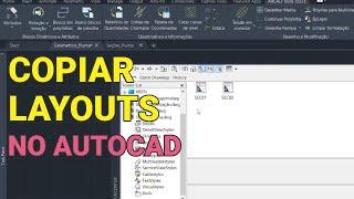 COMO COPIAR LAYOUTS ENTRE ARQUIVOS DO AUTOCAD