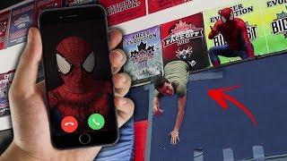 CALLING SPIDER MAN ON FACETIME AT 3 AM!! *HE'S REAL*