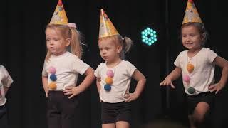 Танцевальная хореография Азбука танца (номер "Веселые гномики") дети 3 года Зимний концерт 2020