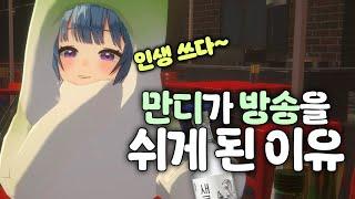 [만디] 만디가 방송을 쉬게 된 이유