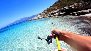 Light Rockfishing in Crystal Clear Waters - Corsica