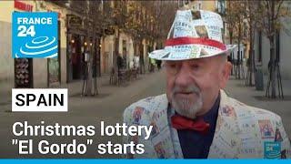 Spain's bumper Christmas lottery 'El Gordo' starts dishing out millions of euros in prizes