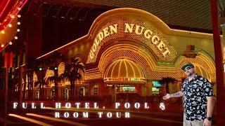 Golden Nugget Las Vegas Full Hotel, Pool & Cheapest Room Tour