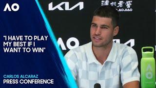 Carlos Alcaraz Press Conference | Australian Open 2025 Pre-Event