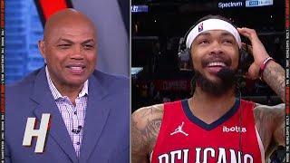 Brandon Ingram's Reaction to Chuck's Terrible Question  