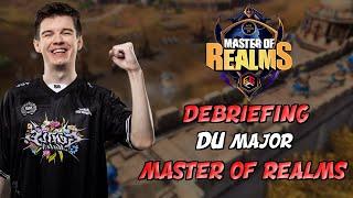 Debriefing de la victoire du major Master of realms !