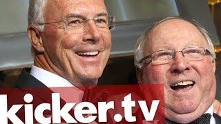 "Super Legende" - Franz Beckenbauer ehrt Uwe Seeler - kicker.tv