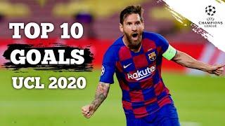 TOP 10 GOALS UCL 2020 | Movie Football Cinematic [HD] Messi, Mbappe, Suarez