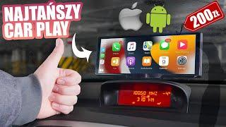 Testujemy Najtańszy Ekran CarPlay i Android Auto! Czy będzie lepszy od ekranu za 900zł ?!