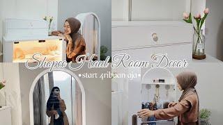 SHOPEE HAUL ROOM DECOR TERBARUUU START 4RIBUAN !!!