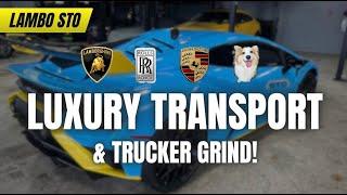 Life on the Road: Hauling Luxury Cars, Trucking & Daily Grind!