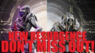 [WARFRAME] 4 DAYS REMAIN Don't Miss Out NEW Resurgence Full Review WITH BUILDS | 1999