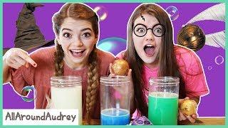 Mystery Harry Potter Surprise Bath Bomb Challenge / AllAroundAudrey