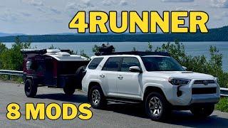 Toyota 4 Runner modifications for Camping