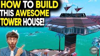 How To Build An Awesome Tower House In No Man's Sky!