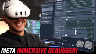 The Meta Immersive Debugger is Now Available! - Unity Tutorial