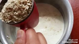 Milk Oats Recipe/ Weight Loss/ Healthy Breakfast | Cooking Art Official