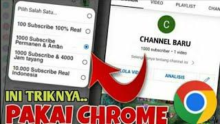 MENAMBAH SUBSCRIBER DALAM HITUNGAN JAM !!! Cara Menambah Subscriber Youtube 2024