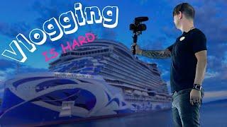 The Struggles of Vlogging at Sea as a Cruise Ship Musician