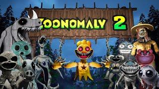 Zoonomaly 2 Official Teaser Trailer Gameplay⭐UFO Summoned All Monster Scary 3 Headed And Mixamo Zoo