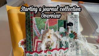 Overview of starting a journal collection or craft fair ideas // prototype, materials, ect. / part 1