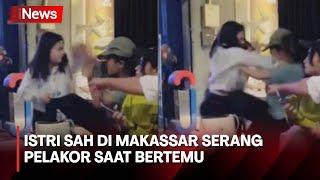 Viral Istri Sah vs Pelakor Adu Jotos di Makassar