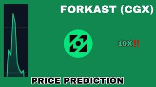 CGX COIN TO THE MOON‼️ FORKAST PRICE PREDICTION 10X GAINS‼️ NEXT POTENTIAL CRYPTO GAMING