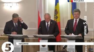 В нас Донбас, в них - Придністров’я. Порошенко приїхав до Молдови