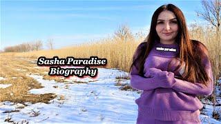 Sasha Paradise Biography - Sasha Paradise Wikipedia