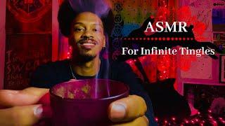 ASMR For Infinite Tingles (Hand Movements, Finger Flutter, Plucking, etc.)