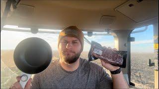 Cooking A Steak… But In A Tractor!