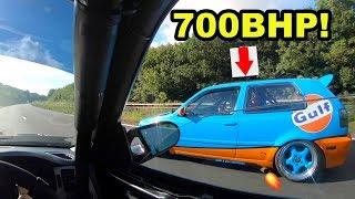 700BHP *MENTAL* MK3 GOLF vs 700BHP SKYLINE R33