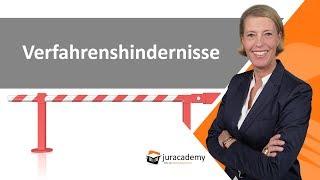 Verfahrenshindernisse ► juracademy.de