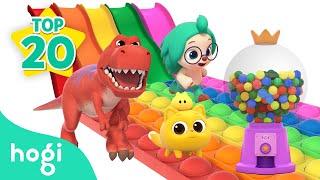 [BEST20] Learn Colors 2024｜Pop It + Slide + Candy  + More｜Best Learn Colors for Kids - Hogi Pinkfong