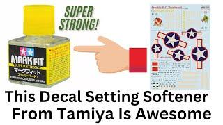 Testing Tamiya Decal Softener - It's Awesome