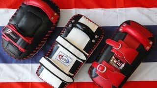 THAI KICK PADS COMPARED & REVIEWED Fairtex, Twins & Revgear