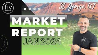 Real Estate Market Report for St. George, UT - Jan 2024