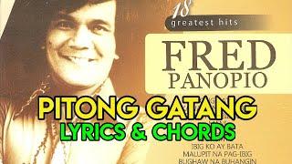 PITONG GATANG - FRED PANOPIO | LYRICS AND CHORDS | OPM CLASSIC | 2020