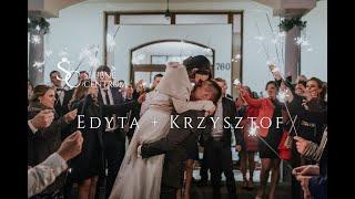 EDYTA & KRZYSZTOF | KLIP ŚLUBNY | DWOREK FANTAZJA SKOMIELNA BIAŁA