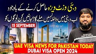 UAE Visa News For Pakistan Today | UAE Amnesty Scheme | Dubai Visa Open 2024 | Done Base Visa Fraud