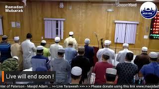 Live Taraweeh from MUNA Center of Paterson